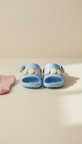 Kids' sandal in sky blue